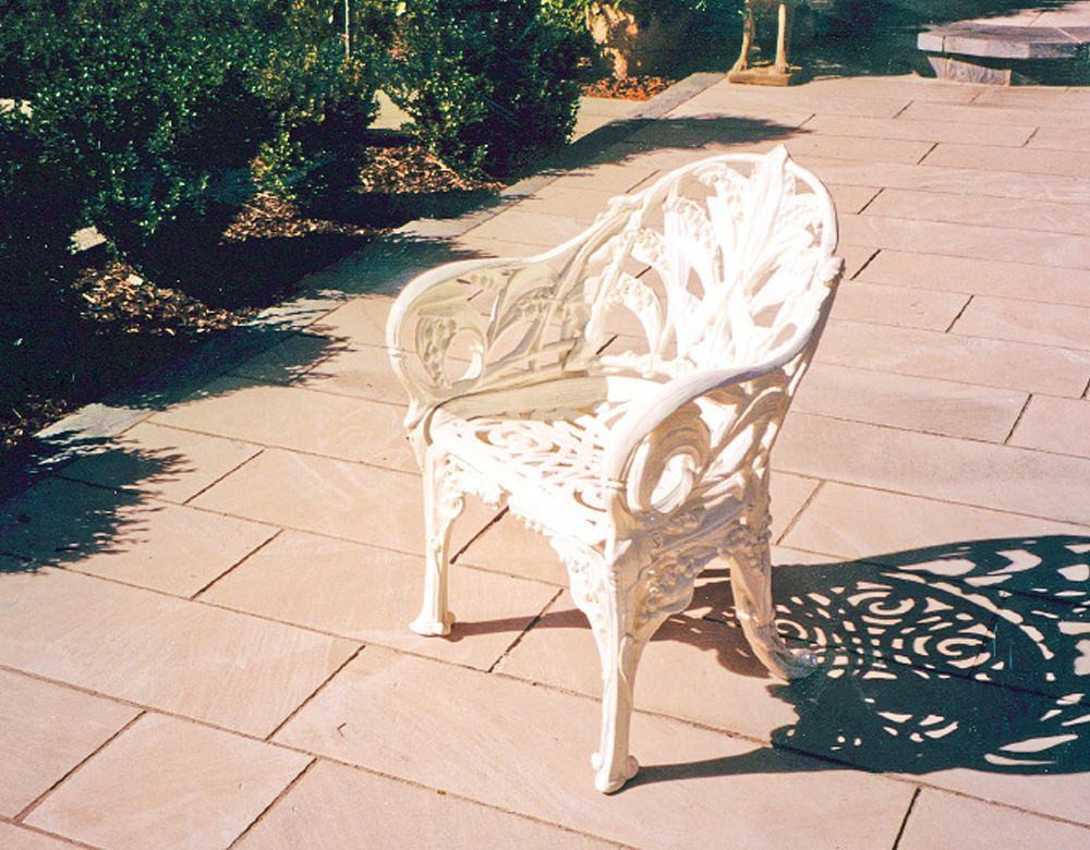 Sessel Lily chair - Gartensessel aus Aluminium - Geschenkartikel