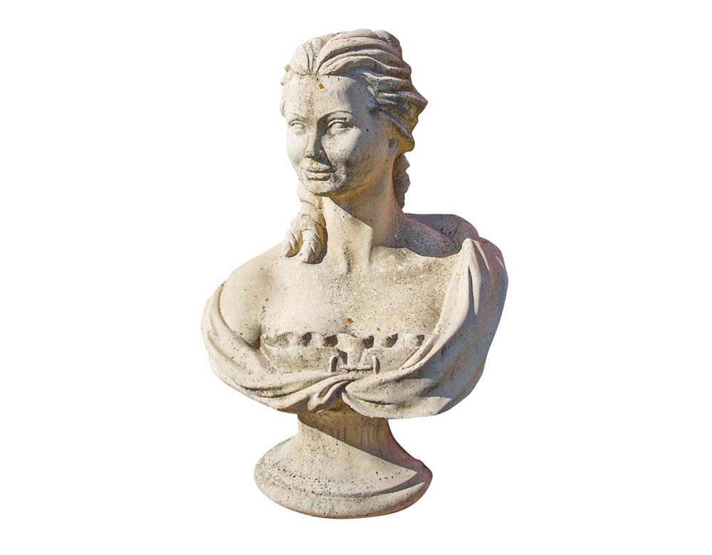 Skulptur  - Locken Lady - Geschenkartikel
