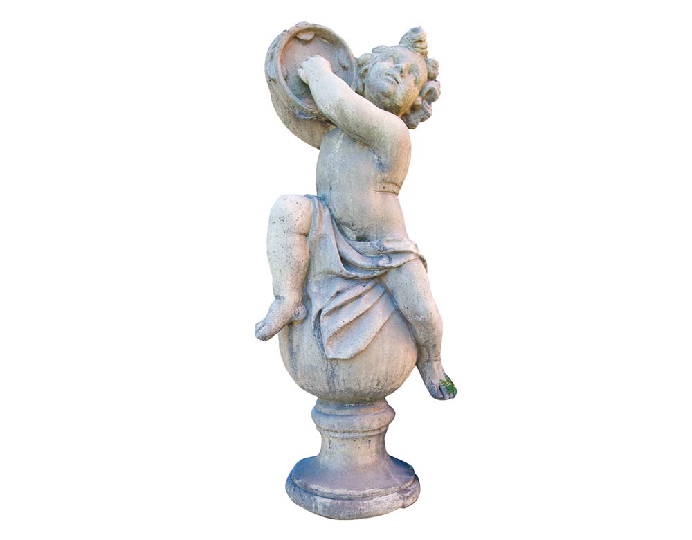 Skulptur - Engel mit Tamburine - Geschenkartikel